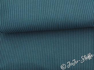 Bündchen Grobstrick petrol dunkel Oeko-Tex® 