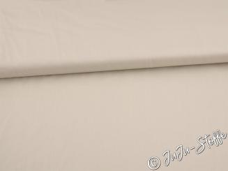 Baumwolle Popeline uni sand 