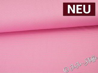 Ripp-Jersey Streifen pink Oeko-Tex® 