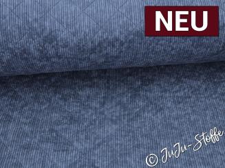 Cord Stepper mit Teddyfleece uni jeans 