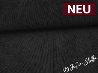 Cord uni schwarz 