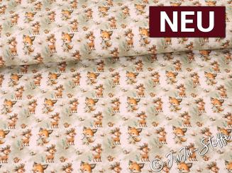 Jersey Waldtierminis Oeko-Tex® 