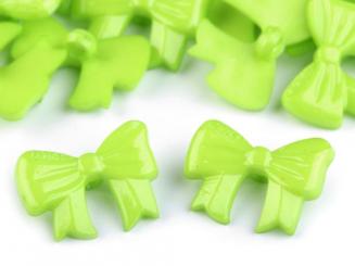 Knopf Schleife grün 