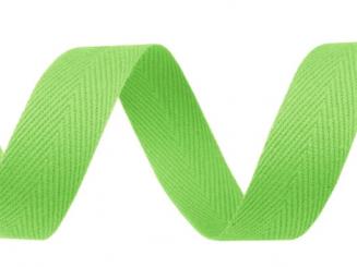 Köperband 20mm hellgrün 