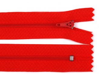 Reißverschluss 25 cm tomatenrot 