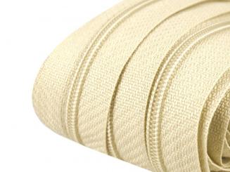 Endlos-Reißverschluss creme 