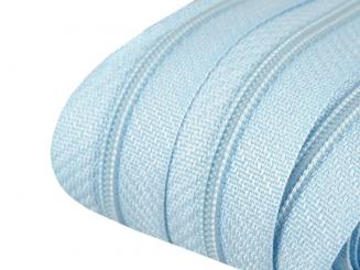 Endlos-Reißverschluss hellblau 