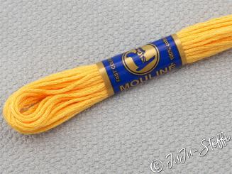 Stickgarn Mouline gelb 1262 