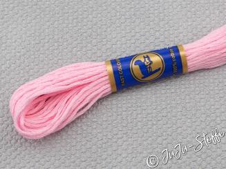 Stickgarn Mouline rosa 3322 