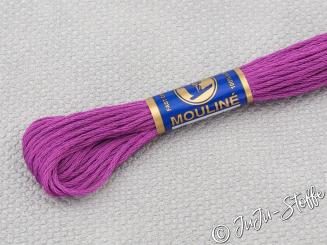 Stickgarn Mouline lila 4372 