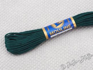 Stickgarn Mouline dunkelgrün 6892 