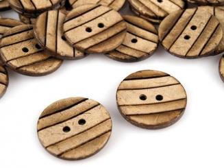 Knopf Kokosnuss 23mm 