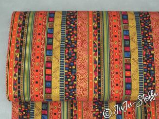 Baumwollstoff Venezia rot 