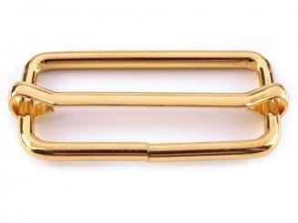 Gurtversteller Metall 39mm goldfarben 