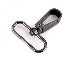 Karabiner drehbar 39mm onyx 