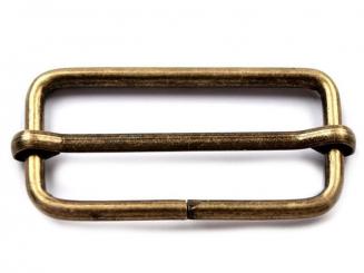 Gurtversteller Metall 39mm altmessing 