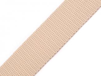 Gurtband Breite 25mm hellbeige 