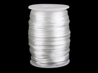 Satinkordel offwhite Ø2mm 