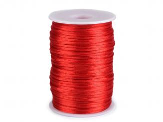 Satinkordel rot Ø2mm 