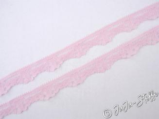 Elastische Spitze rosa 15mm 