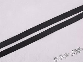 Träger-Gummi 13mm breit, schwarz 