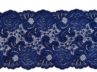 Elastische Spitze blau 15cm 
