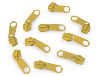 Zipper für Endlos-Reißverschluss 5mm stachelbeere 