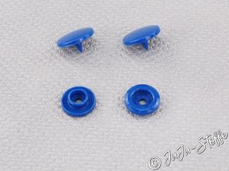 15er Set Kam Snaps rund royalblau 