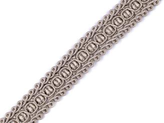 Borte silberbraun 16mm 