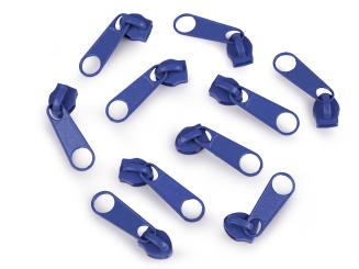 Zipper für Endlos-Reißverschluss 5mm royalblau 