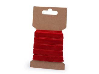 Samtband rot 3m, 9mm breit 