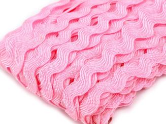 Zackenlitze 5mm rosa 