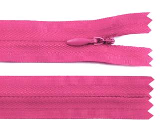 Reißverschluss nahtverdeckt 18cm pink 