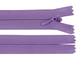 Reißverschluss nahtverdeckt 25cm lila 