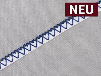 Träger-Gummi Herzen hellblau 12mm 