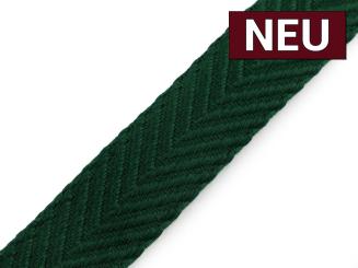 Gurtband mit Struktur uni grün 