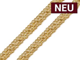 Leonische Borte gold 13mm 