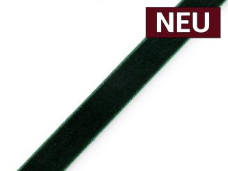 Samtband dunkelgrün 15mm 