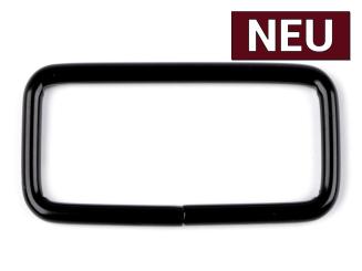 Vierkantring 39mm schwarz 2er-Set 