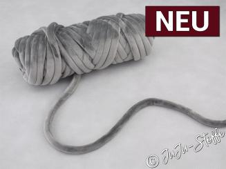 Kordel Samt Ø10mm dunkelgrau 