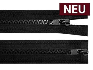 2-Wege Reißverschluss teilbar 100cm schwarz 