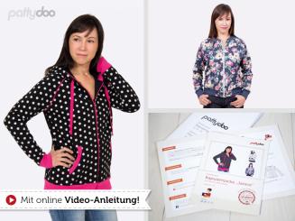 Papierschnittmuster Kapuzenjacke Janice von pattydoo 