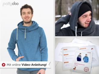 Papierschnittmuster Männer Kapuzenpullover Tony von pattydoo 