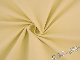 Baumwolle Popeline stone washed gelb Öko-Tex 