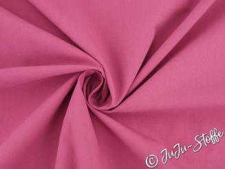 Baumwolle Popeline stone washed magenta Öko-Tex 