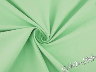Baumwolle Popeline stone washed hellgrün Öko-Tex 