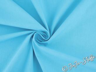 Baumwolle Popeline stone washed hellblau Öko-Tex 