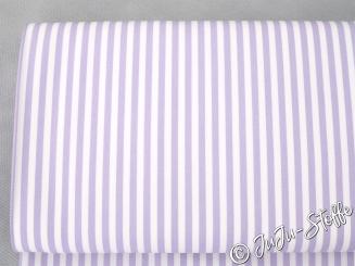 Baumwolle Popeline stone washed Streifen lila Öko-Tex 