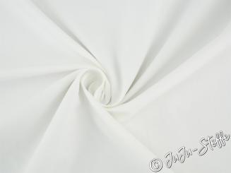 Baumwolle Popeline stone washed weiß Öko-Tex 