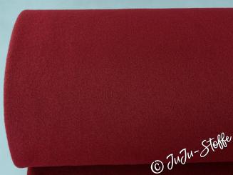 Mantelstoff uni rot Öko-Tex 